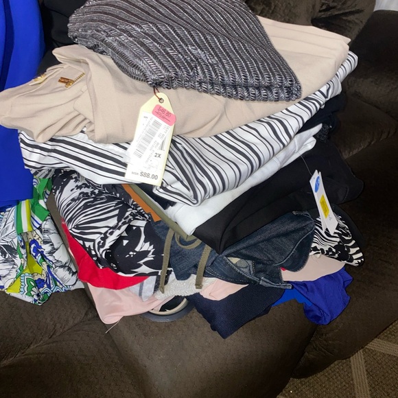 Stylish Clothing Bundle with Stripes and Patterns